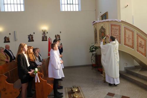 Konsekracja oltarza Lasowice 049